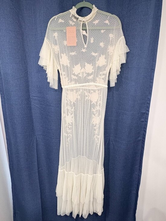 BHLDN Sachin + Babi Wedding Gown Avila Size 4 - Picture 6 of 10